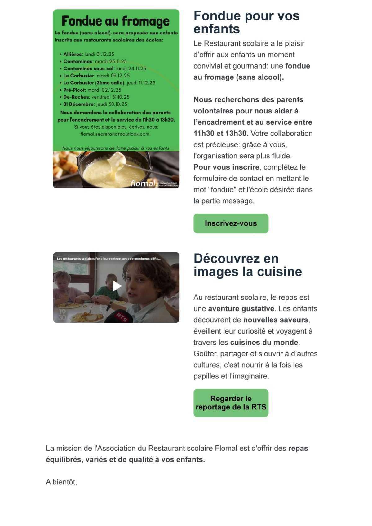Newsletter - Les nouvelles de la rentrée 2025