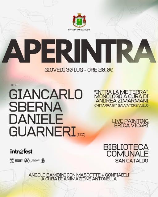 AperINTRA (start h. 20.00)