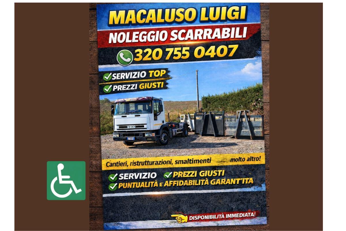 Macaluso Luigi noleggio scarrabili Macaluso Luigi noleggio scarrabili