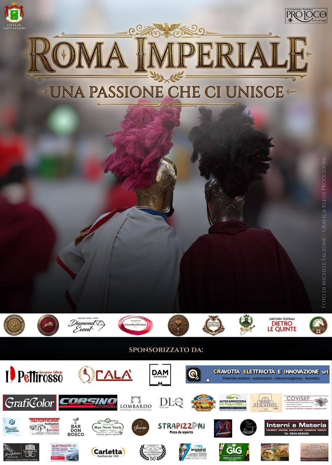Roma Imperiale: Una Passione che Unisce (dalle ore 11.00 alle 22.00)