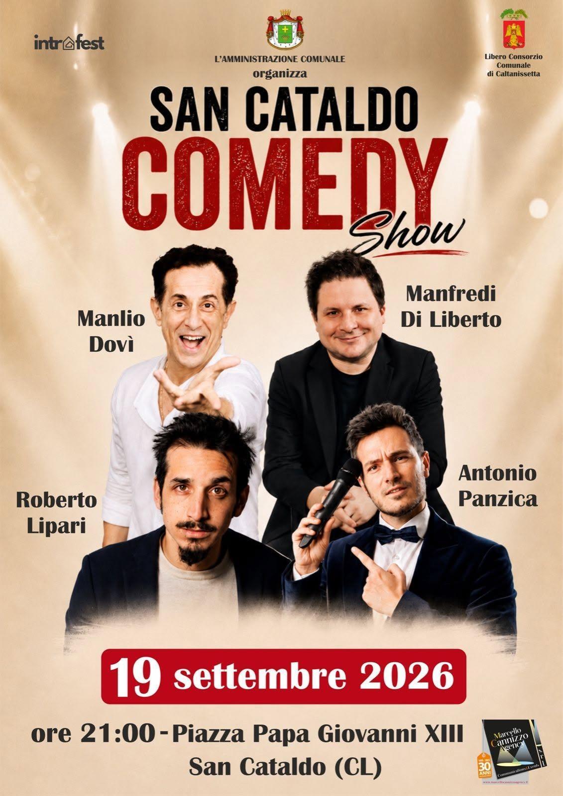 San Cataldo Comedy Show (Inizio ore 21.00)