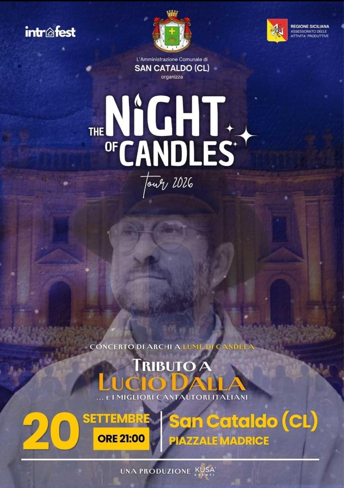 The Night Of Candles - Tour 2026 (Inizio ore 21.00)