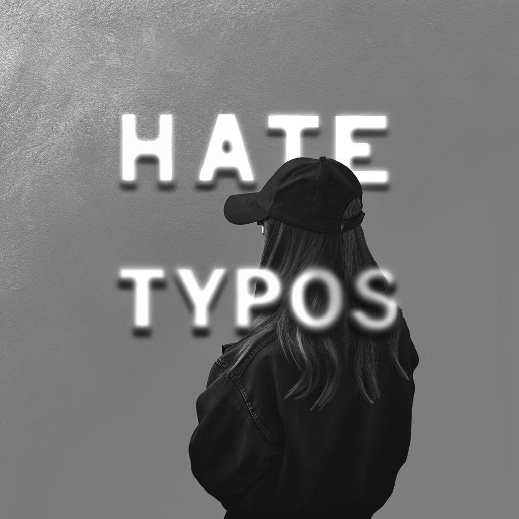 How much do you hate typos? 