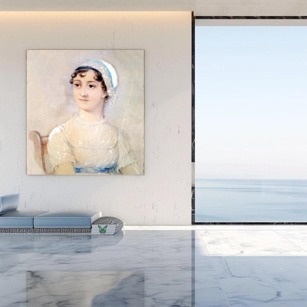 Astrid Aillume wonders #6 : Which room would be the perfect spot for a Jane Austen portrait? 