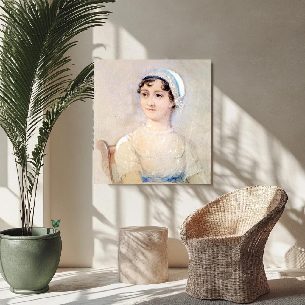 Astrid Aillume wonders #6 : Which room would be the perfect spot for a Jane Austen portrait? 