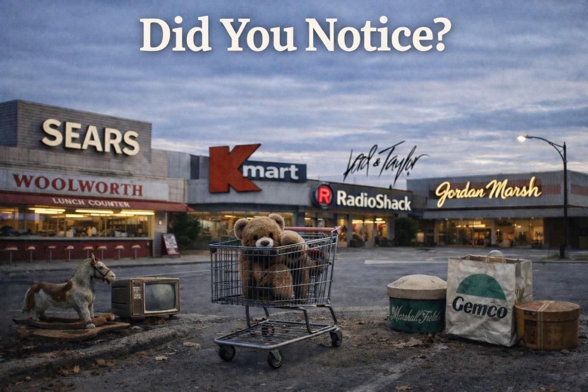 Did You Notice? The Department Stores America Lost Forever Did You Notice? The Department Stores America Lost Forever