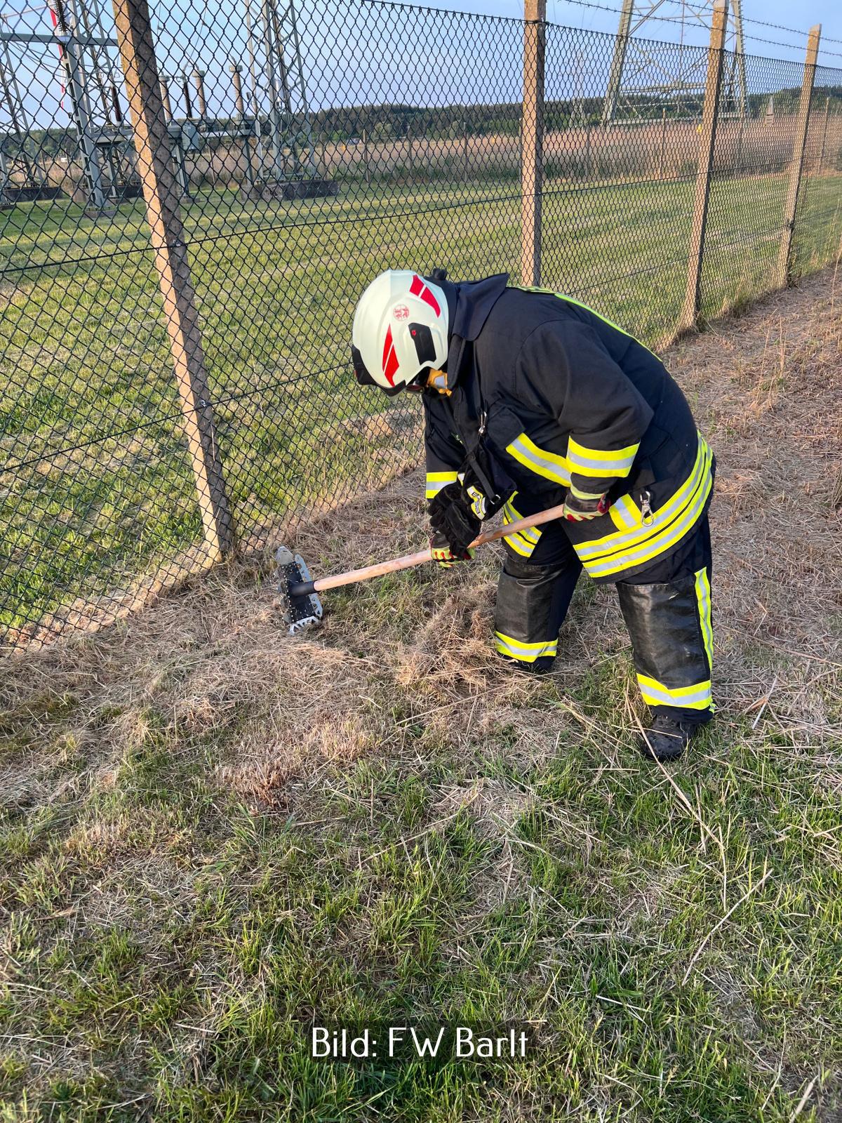 Feuerwehr Barlt ist auf Vegetationsbrände vorbereitet