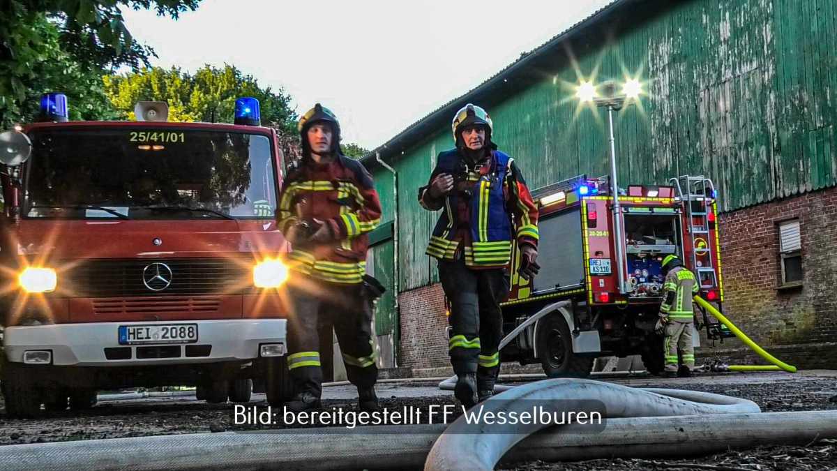 Wesselburen - Blitzeinschlag im Freizeitpark Wesselburen - Blitzeinschlag im Freizeitpark