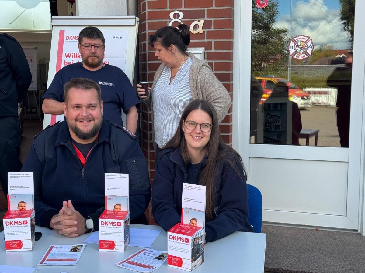 Registrieraktion in Burg wurde gut angenommen