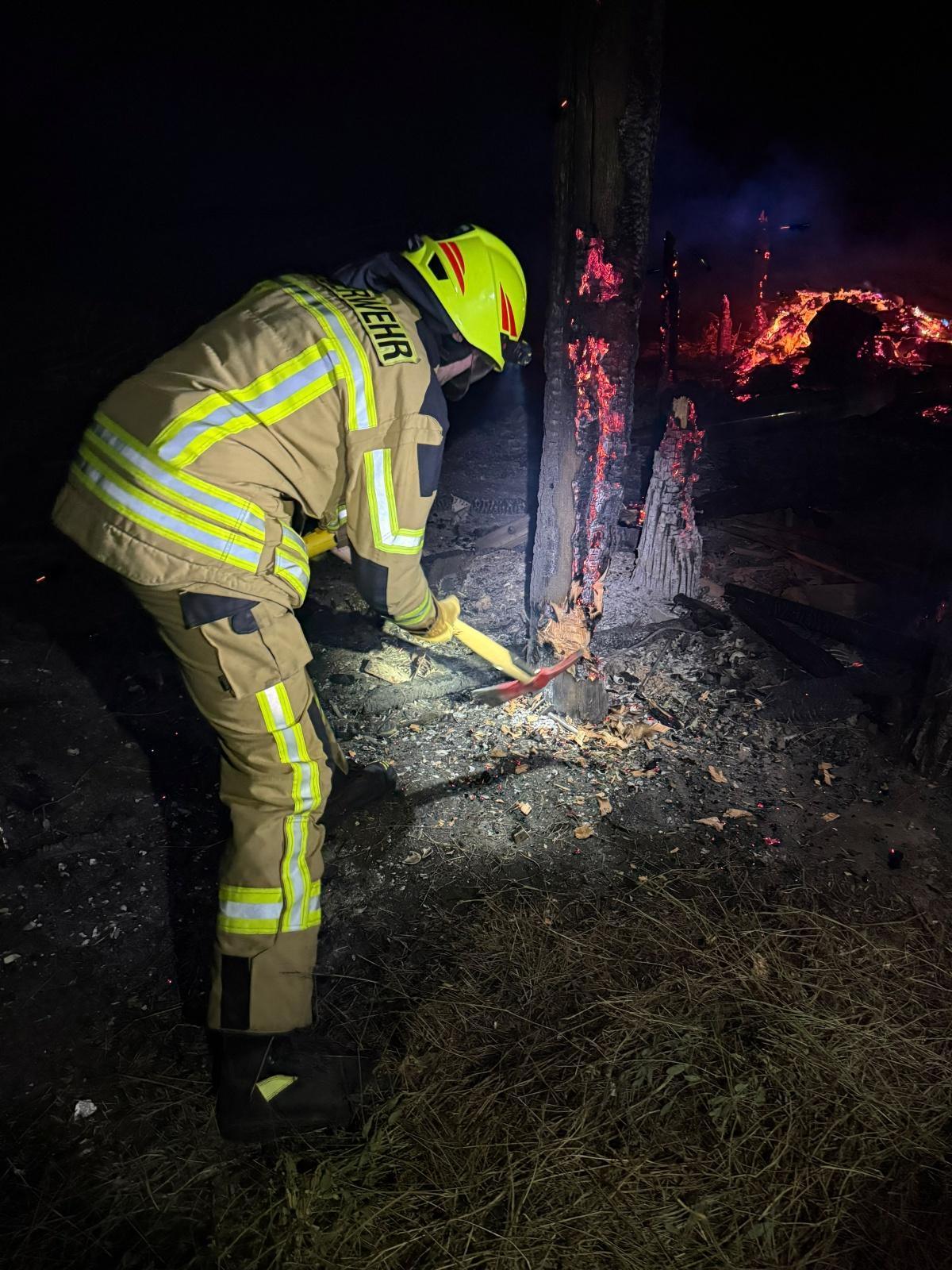 Schutzhütte auf Trischen bei Brand vollständig zerstört (aktualisiert)