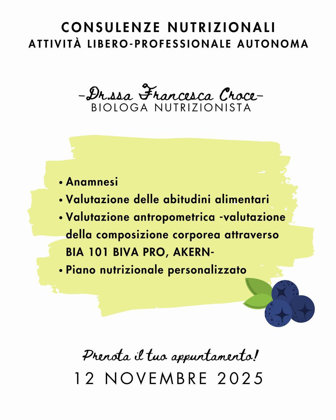 Nutrizionista in farmacia