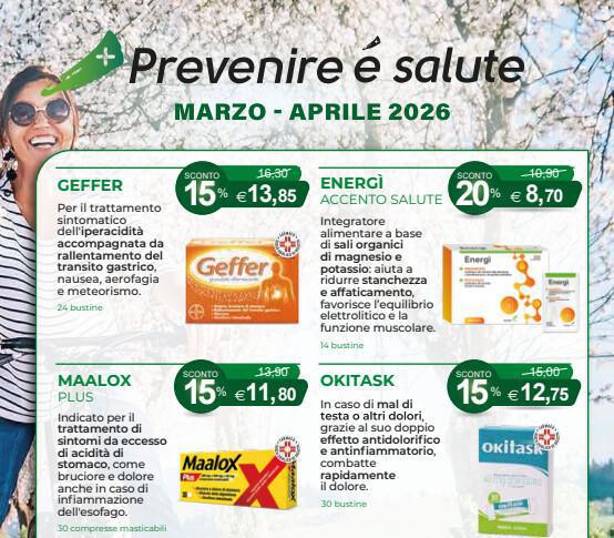 💐Offerte di Marzo e Aprile 💐Offerte di Marzo e Aprile