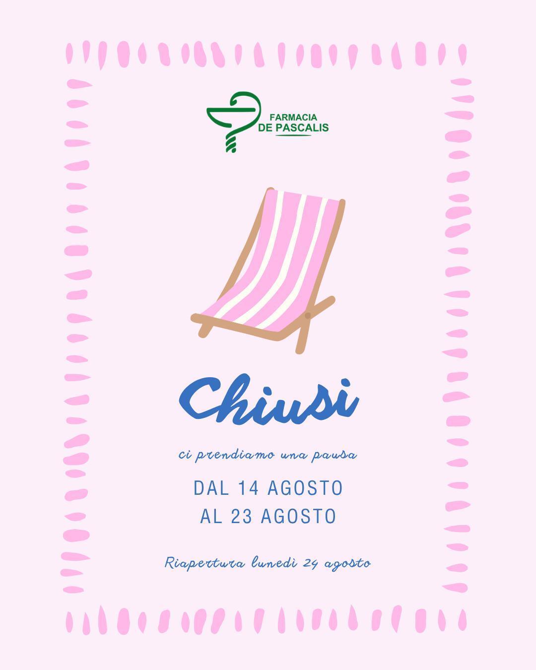 Chiusi per ferie