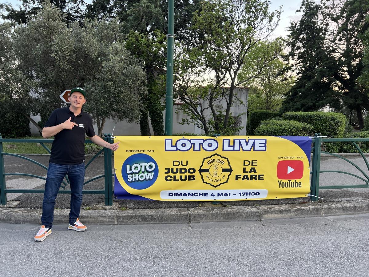 Loto Live Judo Club Farenc 4 Mai 2025 à 17H30 Loto Live Judo Club Farenc 4 Mai 2025 à 17H30