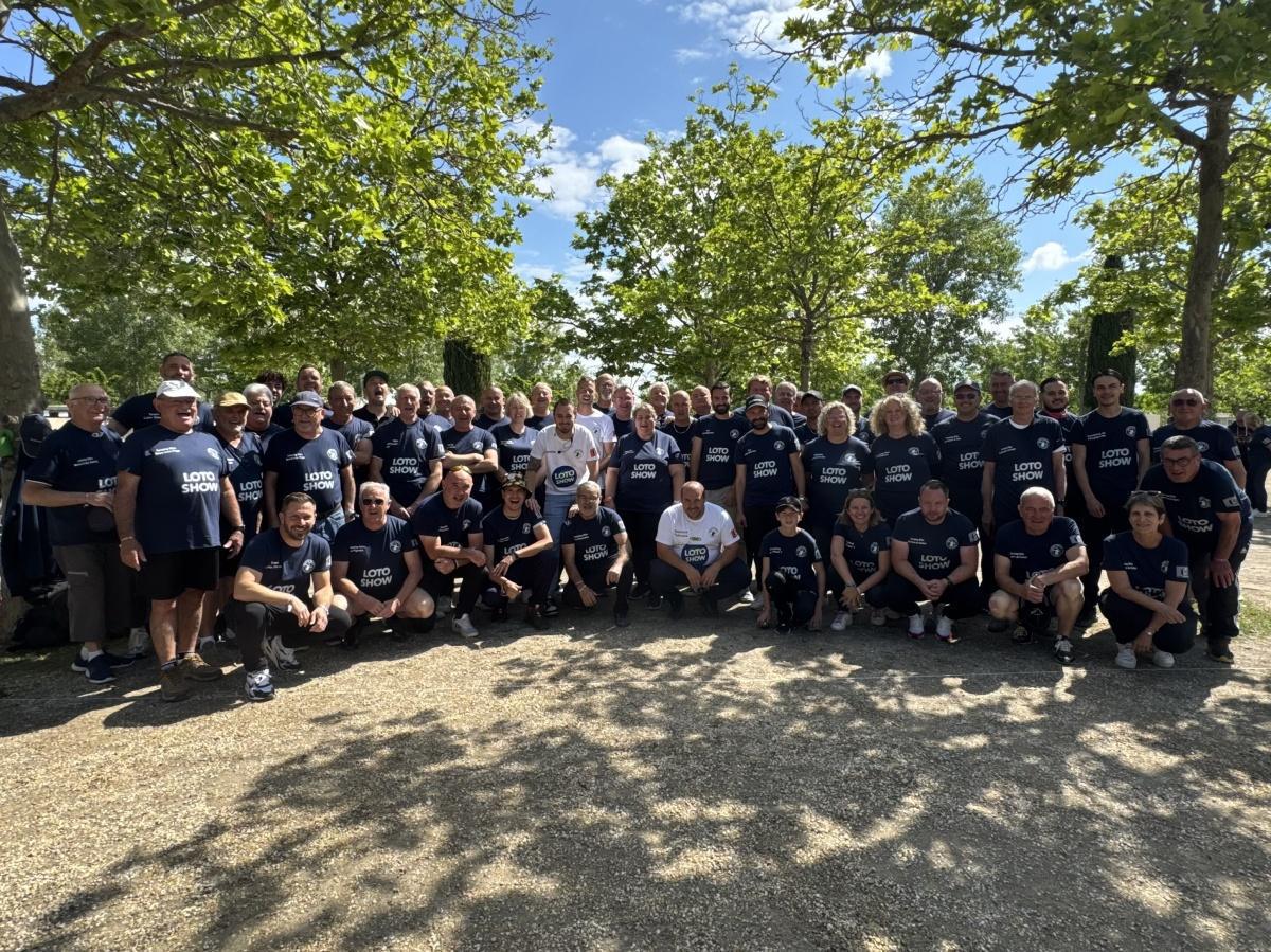 Loto Show sponsor d'un concours national amateur de pétanque Inter-Campings