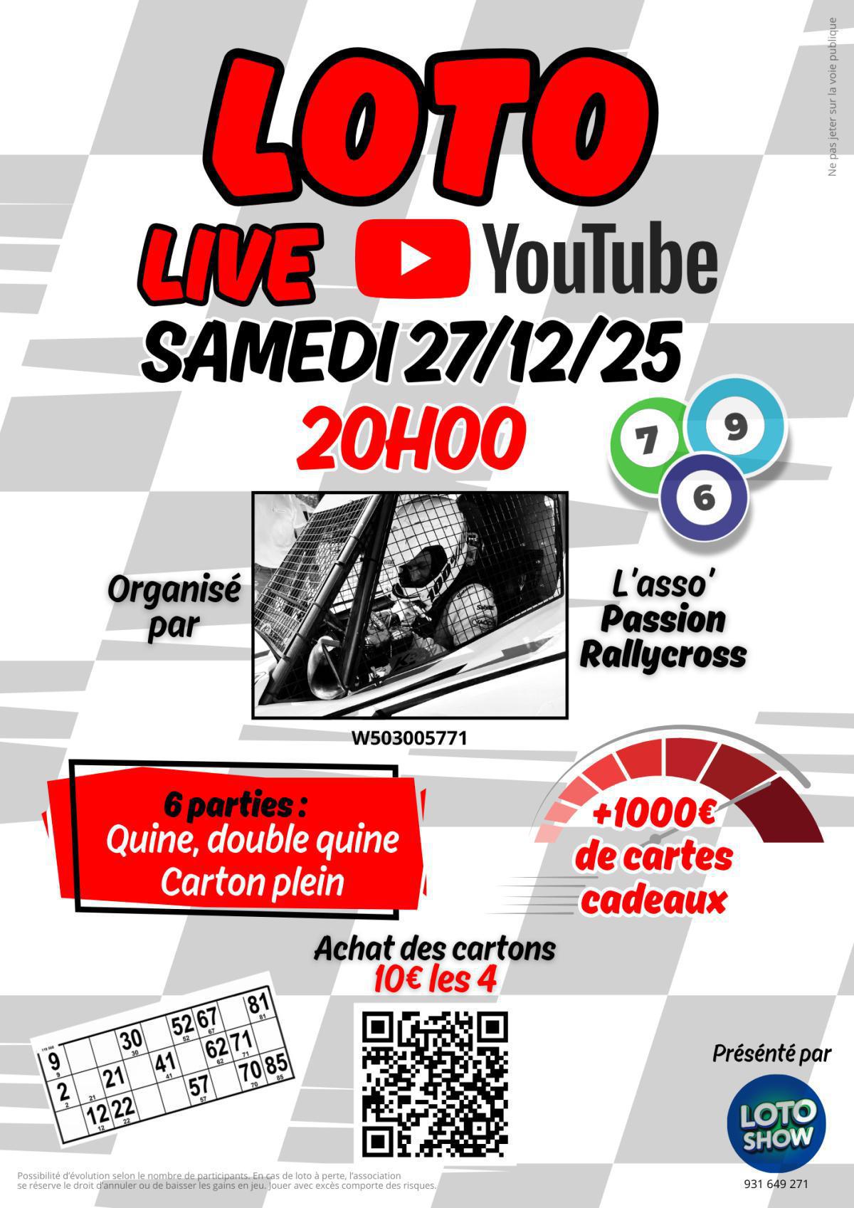 🔥⚡Flyer Loto Live Passion Rallycross ⚡🔥