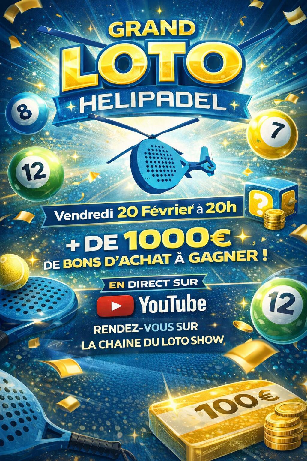 🍀🎾Flyer Helipadel 🎾🍀