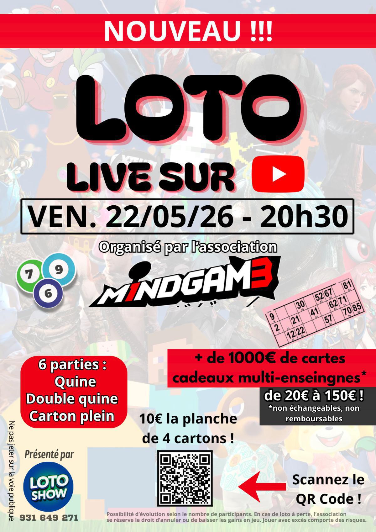 Loto Live M1NDGAM3 
