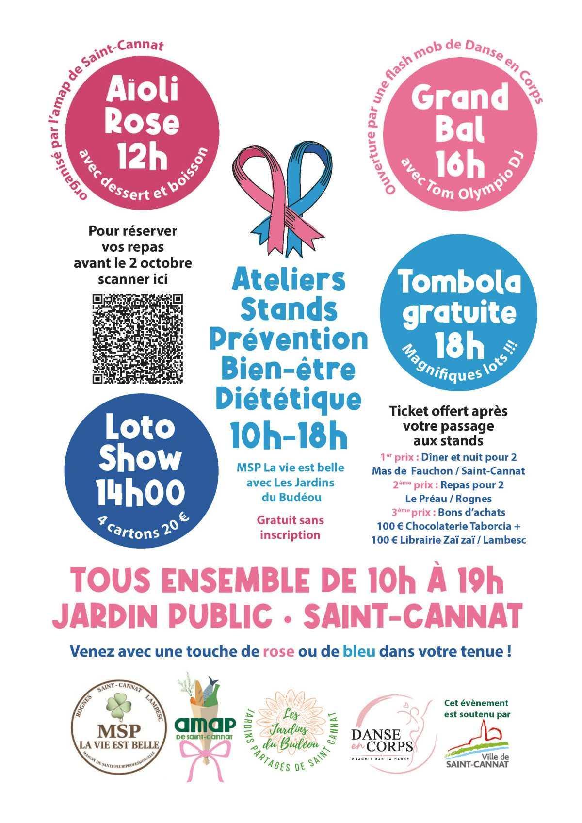  🌸💙 DIMANCHE 11 OCTOBRE LE GRAND ÉVÉNEMENT ROSE & BLEU ! 💙🌸