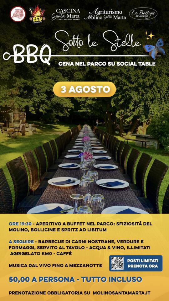 BBQ sotto le Stelle - Live Edition 2025 (dalle ore 19:30)