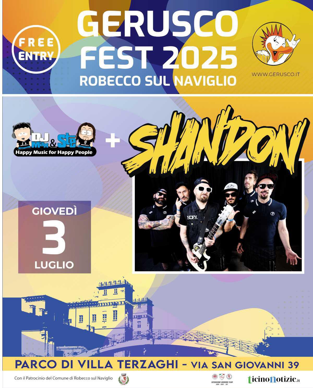 Festa del Gerusco 2025 (inizio ore 18.00)