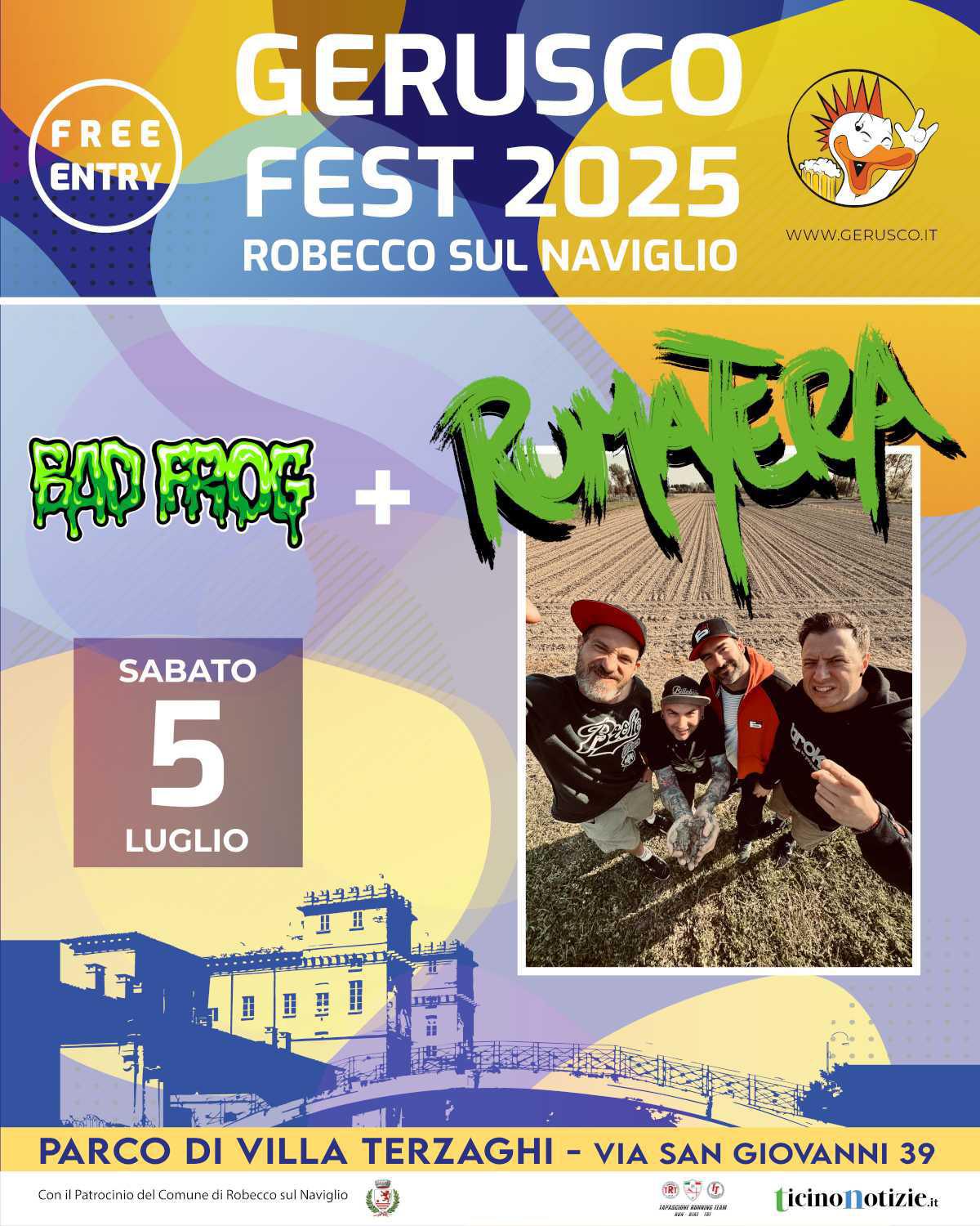 Festa del Gerusco 2025 (inizio ore 18.00)