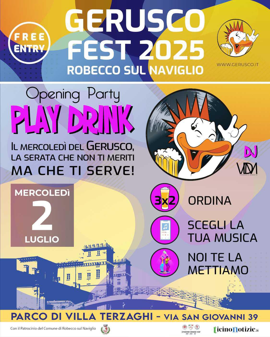 Festa del Gerusco 2025 (inizio ore 18.00)