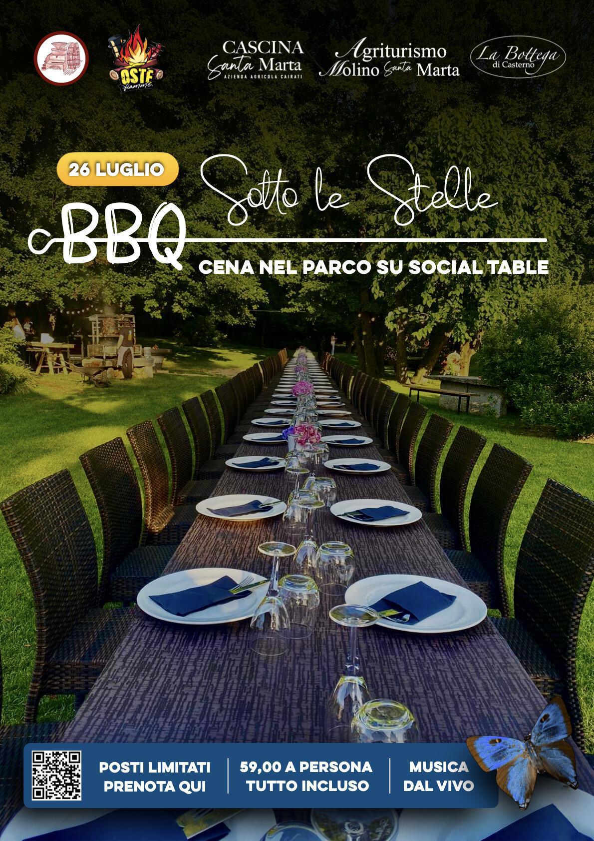BBQ sotto le Stelle - 2026 (inizio ore 19:30)