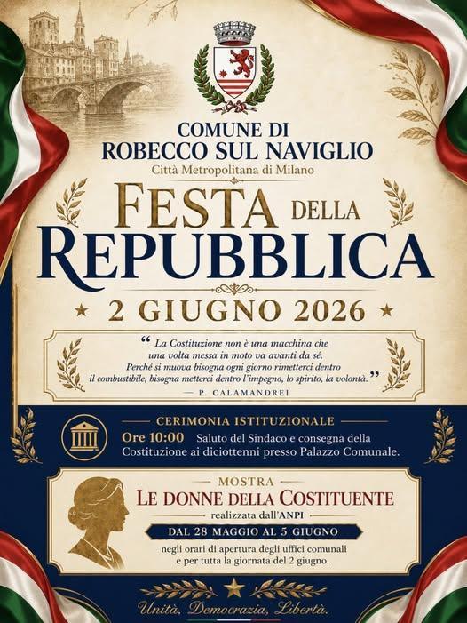 Festa Della Repubblica (Inizio ore 10.00)