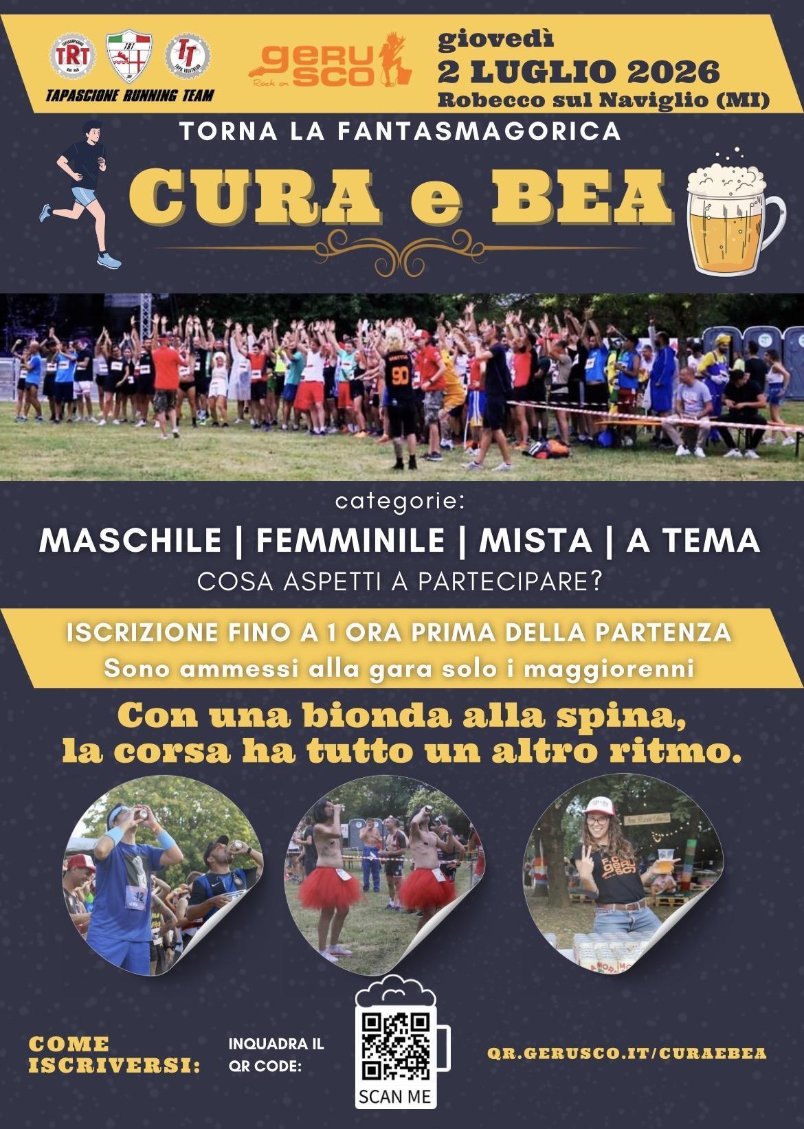 CURA E BEA 2026 (inizio ore 18.30) CURA E BEA 2026 (inizio ore 18.30)