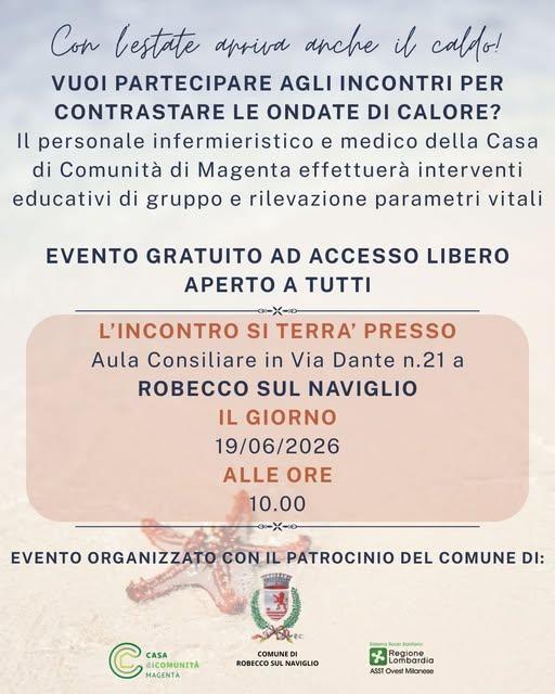 Incontro Emergenza Caldo (inizio ore 10.00)