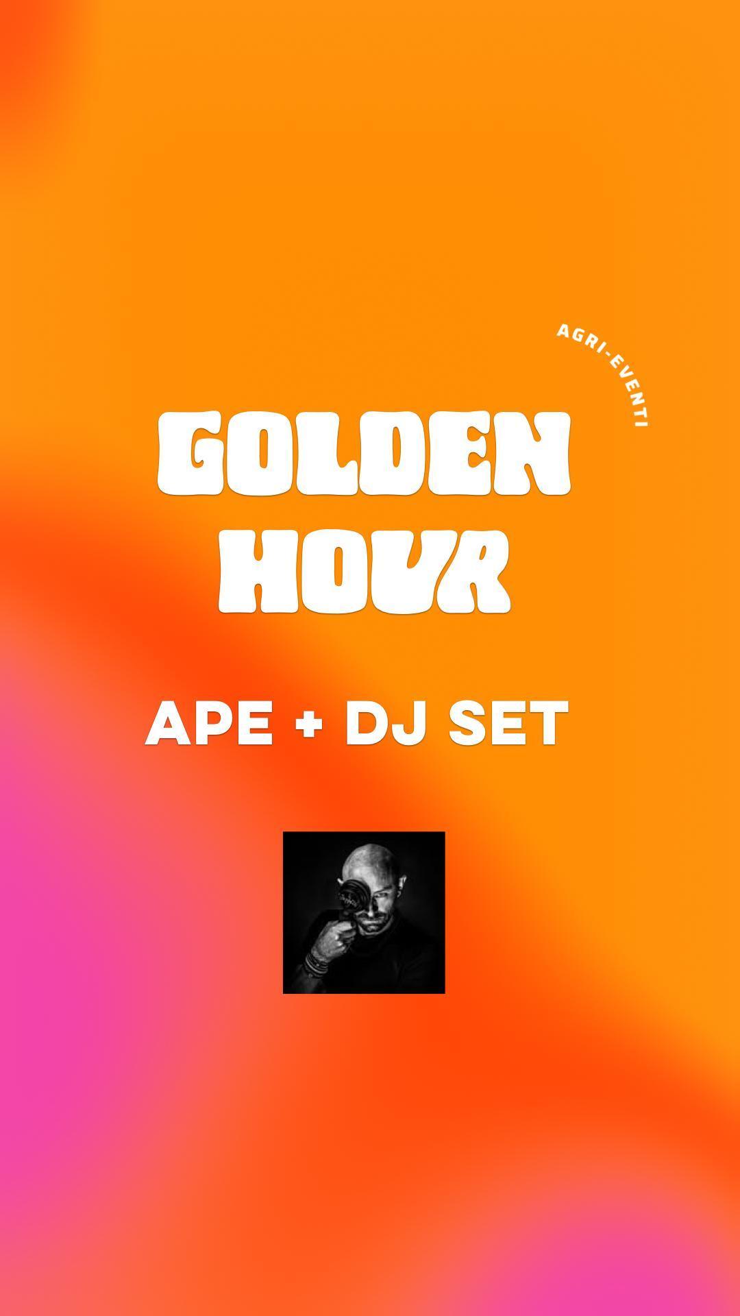 Golden Hour - Aperitivo & DJ set by DJ JEPPO (dalle 18:00 all'1:00)