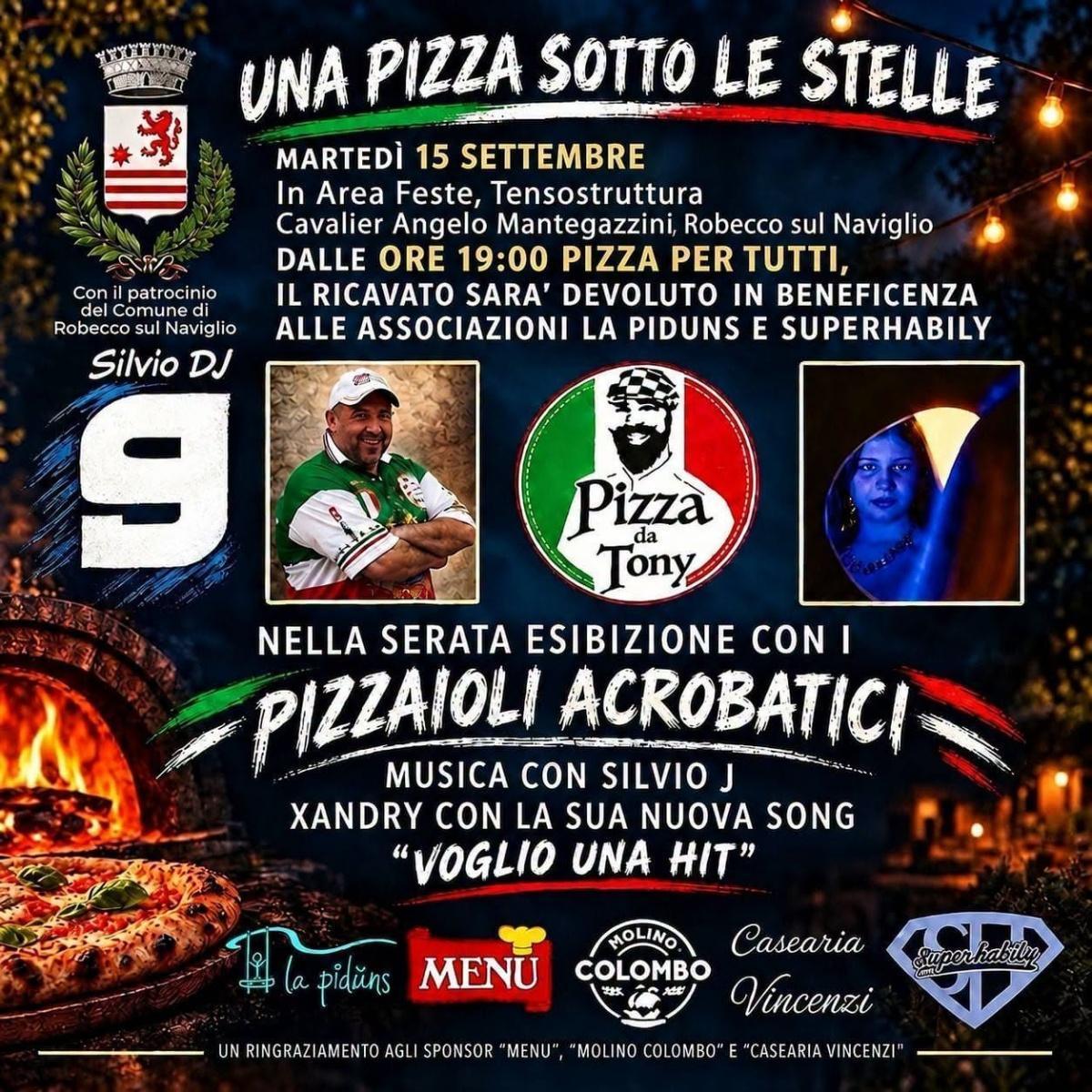 Una Pizza Sotto Le Stelle (Inizio ore 19.00)