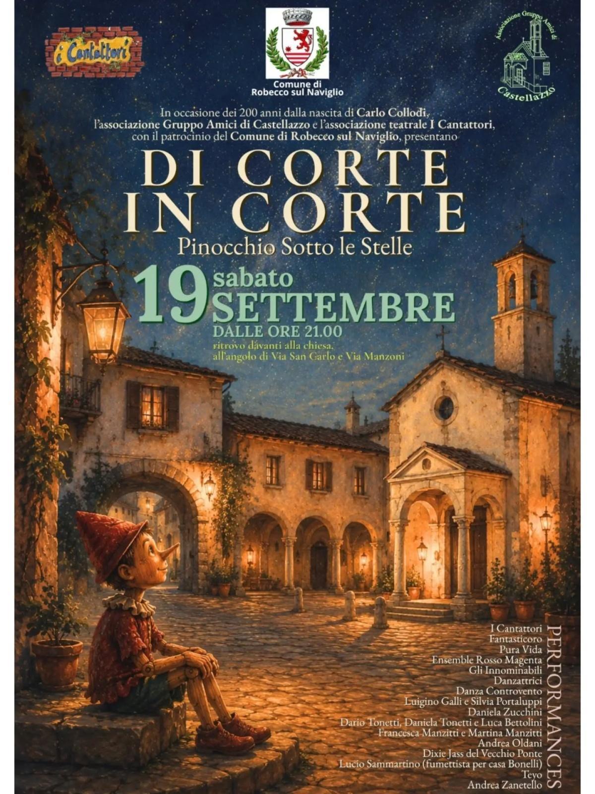 Di Corte in Corte - Pinocchio sotto le Stelle (Inizio ore 21.00)