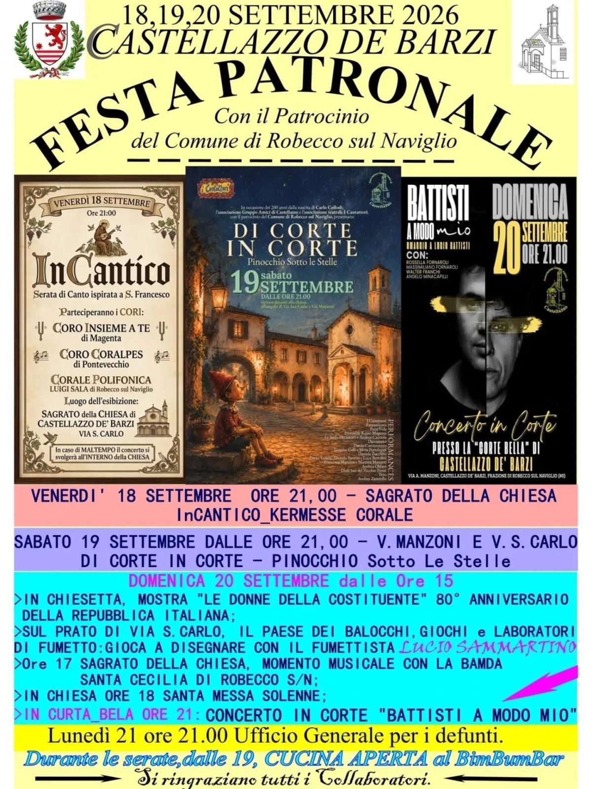 Vieni Nel Paese Dei Balocchi (Inizio ore 15.00)