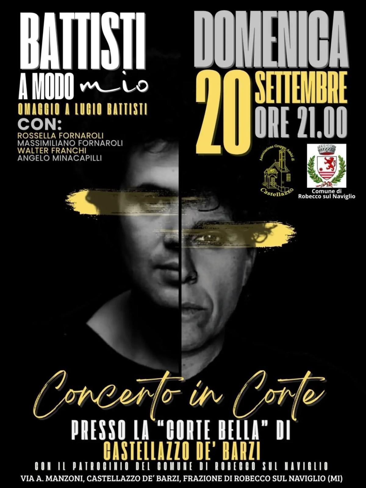 Battisti a Modo Mio - Omaggio a Lucio Battisti (Inizio ore 21.00)