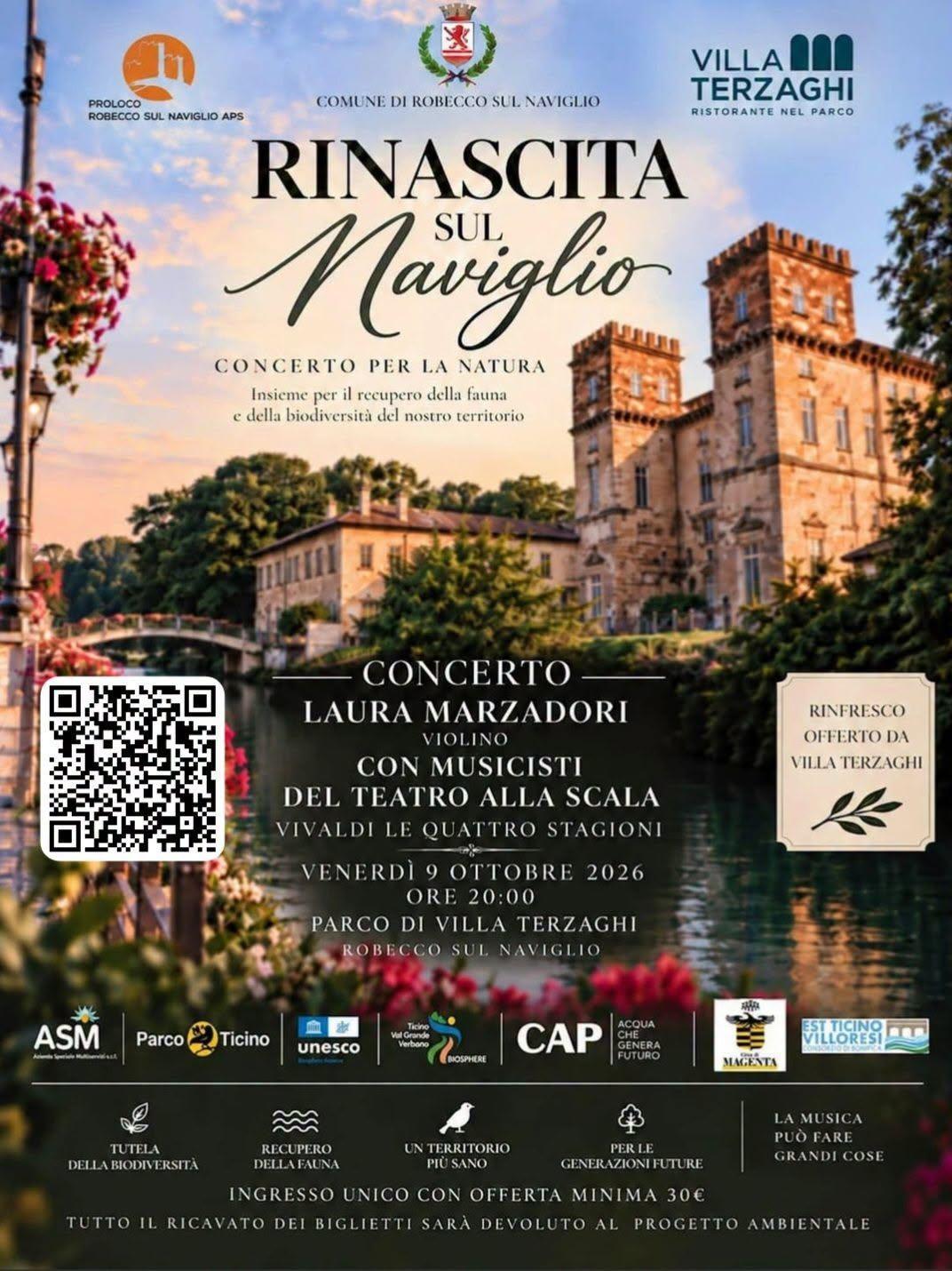 Rinascita Sul Naviglio - Concerto per la Natura (Inizio ore 21.00)