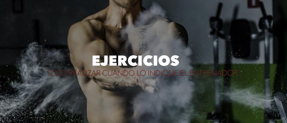 Tabla de entrenamiento de potencia Nº. 1.