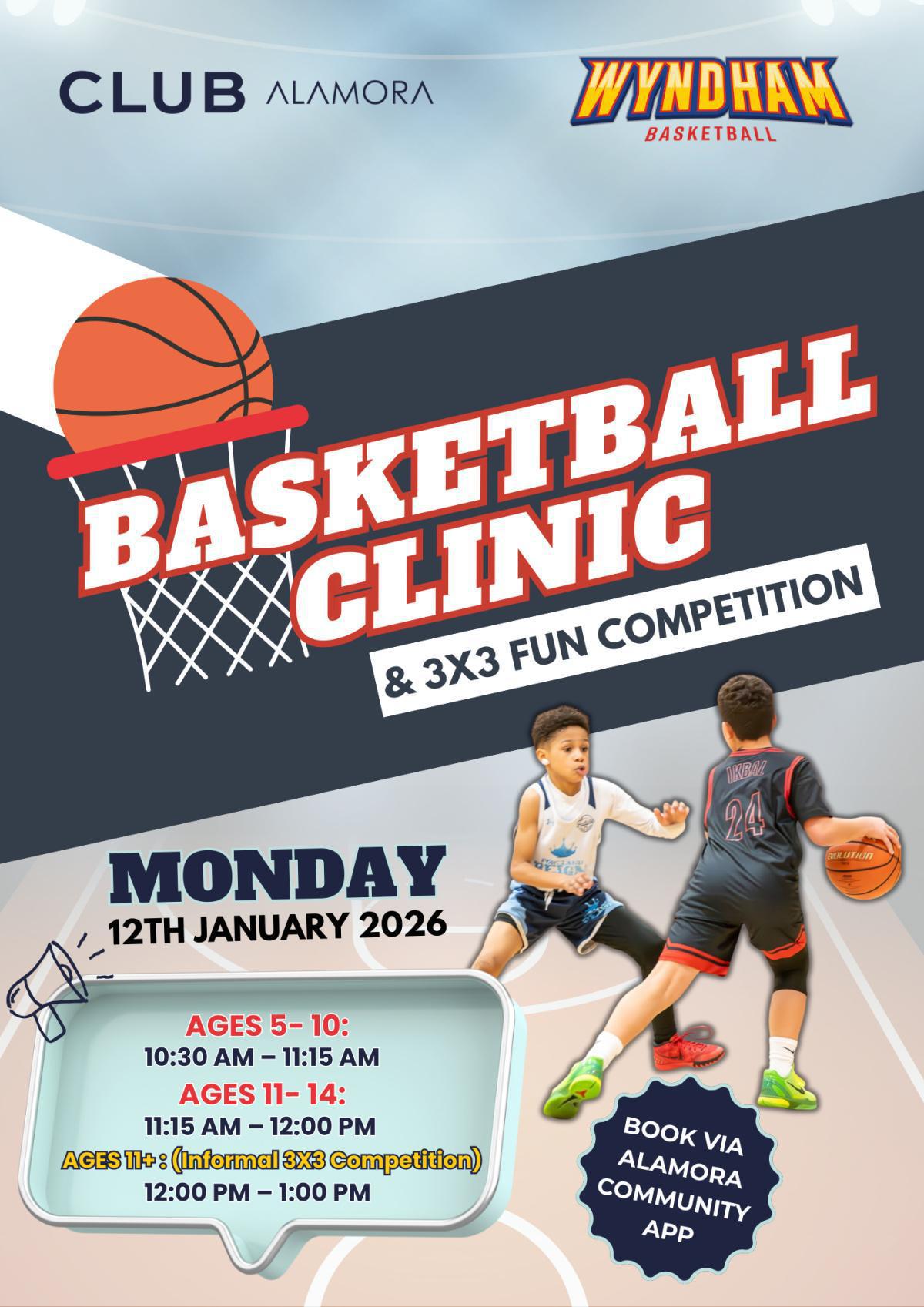 School Holidays in January at Club Alamora!