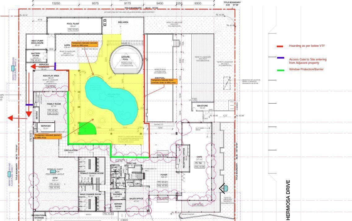 Ongoing Rectification Works - Temporary Closure of Outdoor Areas