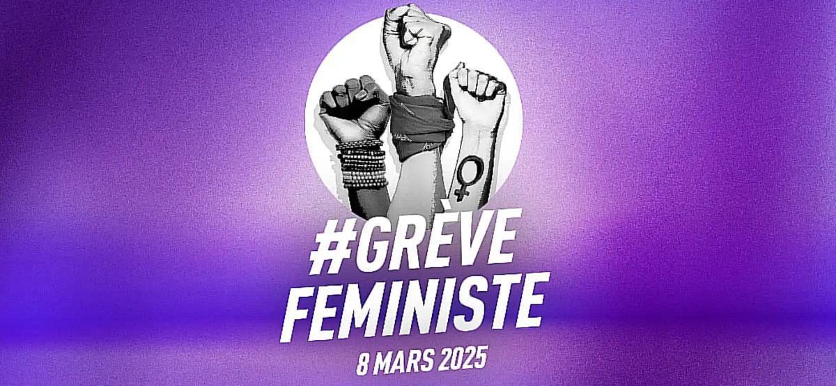 Samedi 8 mars 2025, Journée internationale de lutte pour les droits des femmes Manifestation à Marseille à 14h00 / Réformés-Canebière
