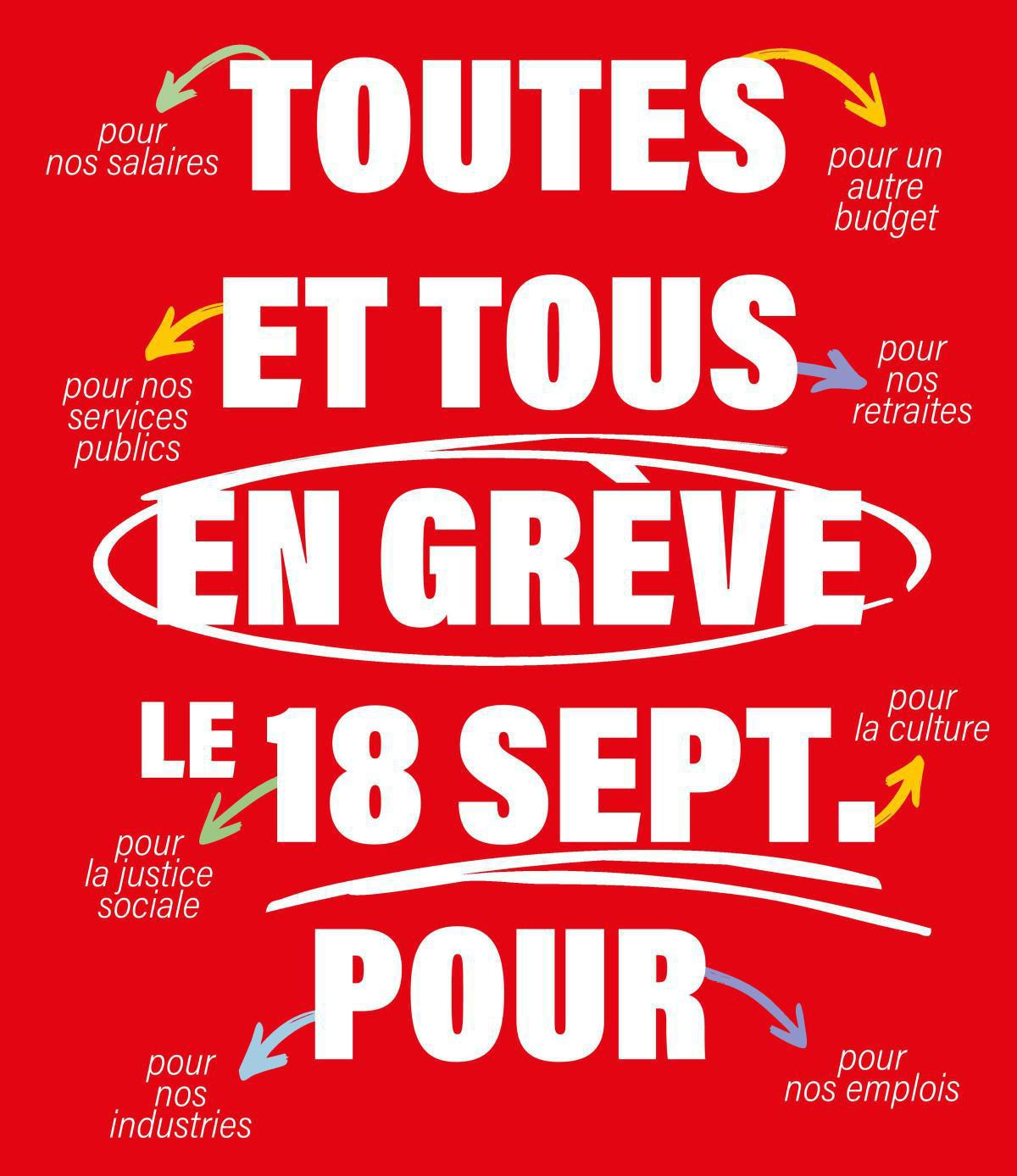 COMBATTONS LE RECUL SOCIAL! ORGANISONS PARTOUT, LA RIPOSTE, LA MOBILISATION ET LA GRÈVE