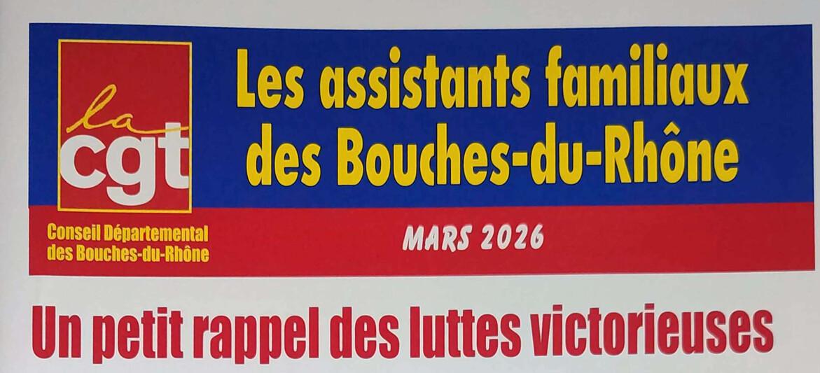 Journal des ASFAMS Mars 2026