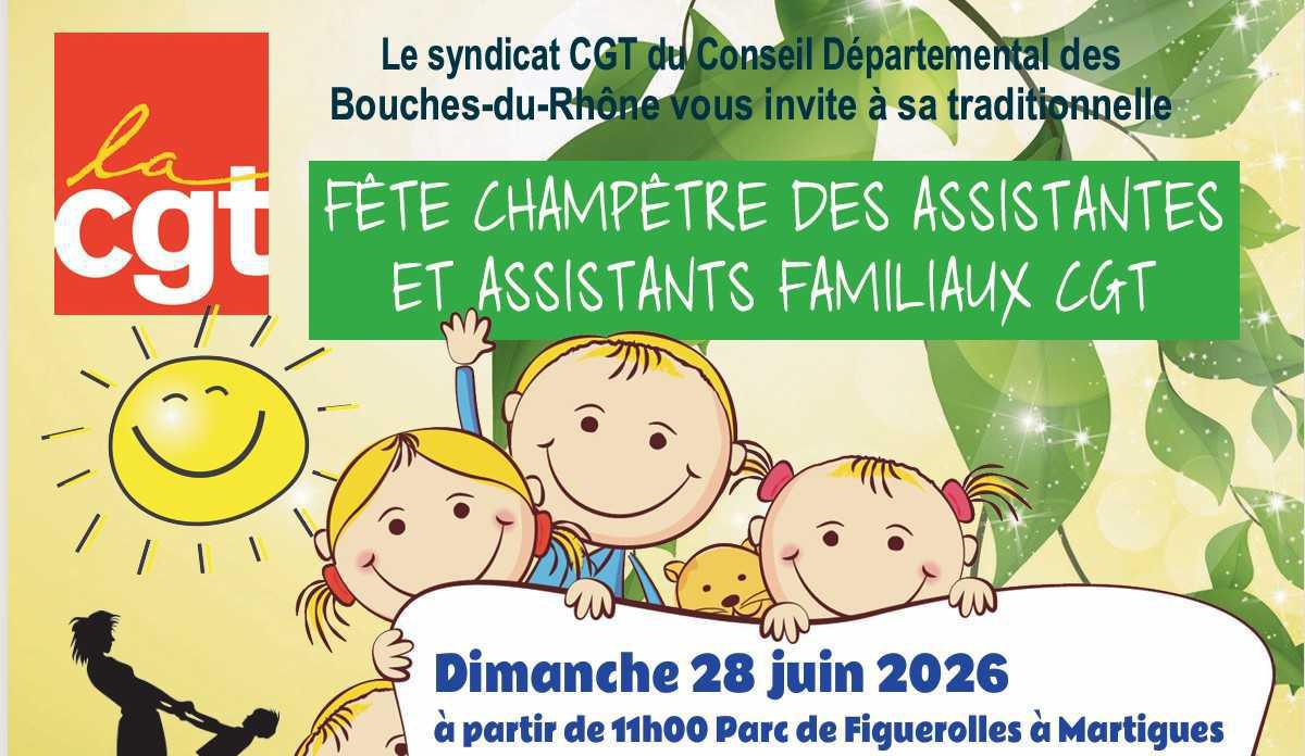 FETE CHAMPETRE DES ASFAMS DIMANCHE 28 JUIN à MARTIGUES 