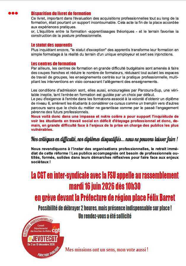 Faisons entendre la voix des professionnels du travail social!