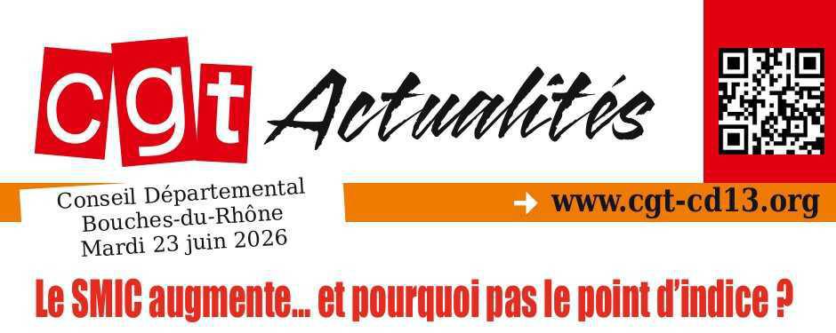 CGT Actualités Mardi 23 JUIN 2026