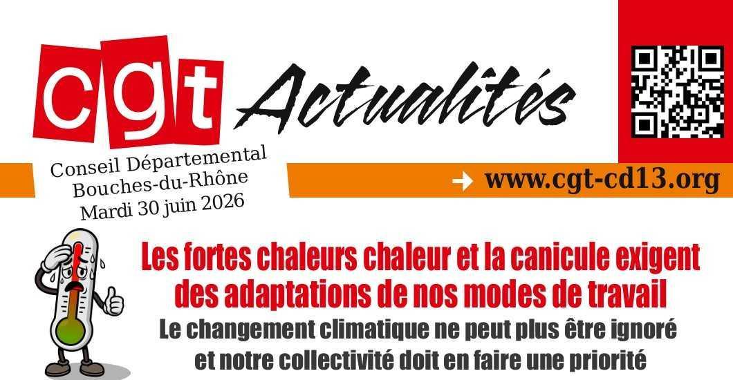 CGT Actualités Mardi 30 JUIN 2026