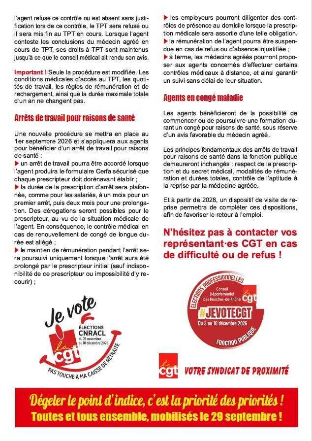  CGT Actualités du jeudi 13 août 2026