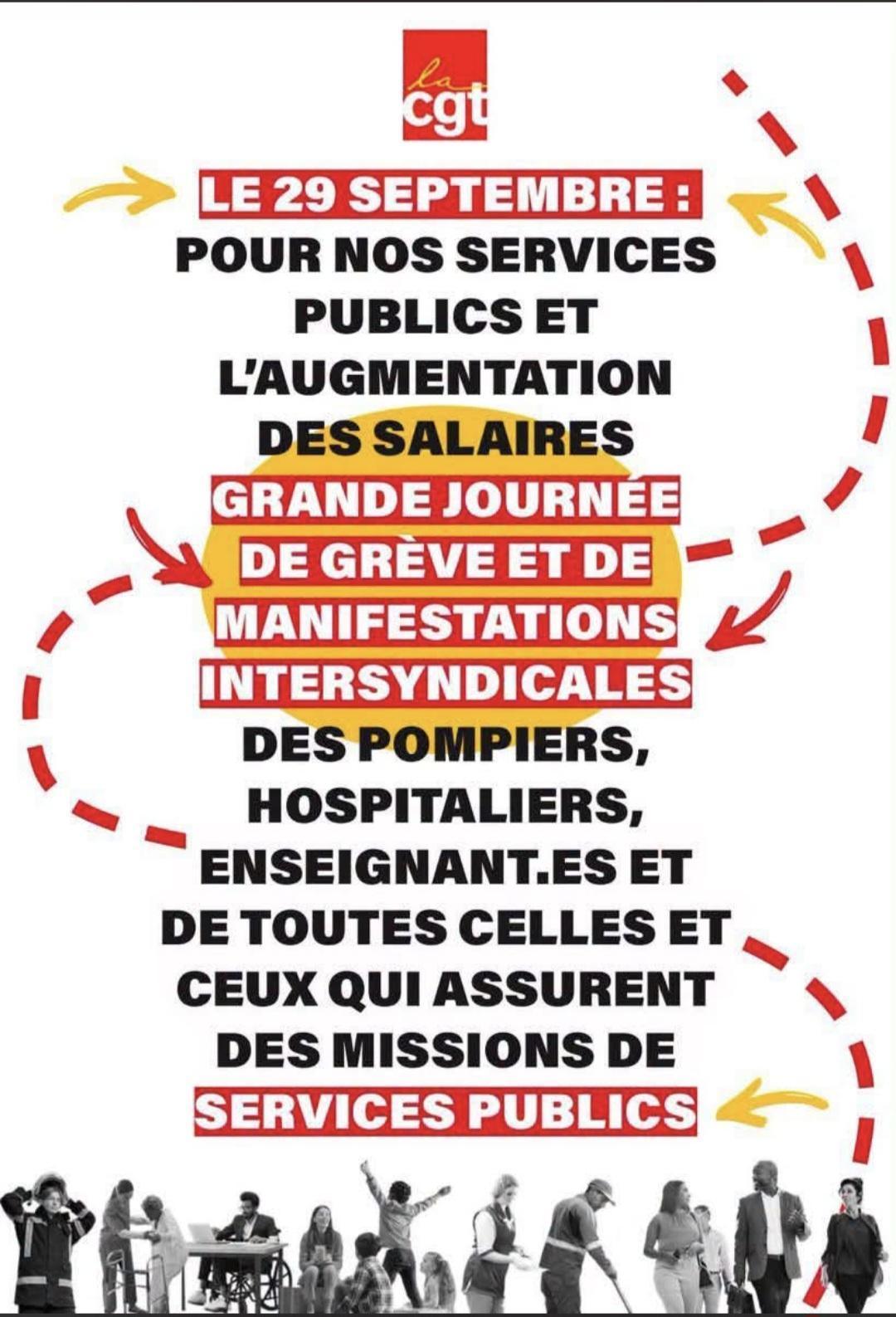 🚨🪧GREVE 29 SEPTEMBRE