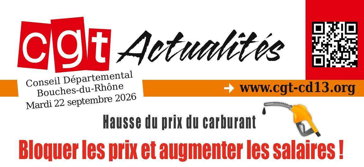 CGT ACTUALITES 24 SEPTEMBRE 2026